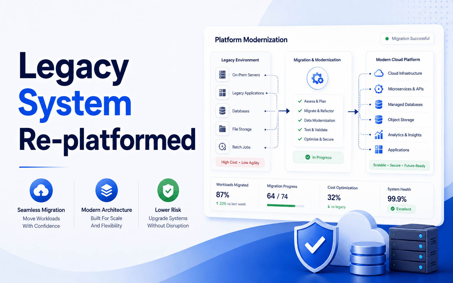 Legacy System Re-platformed